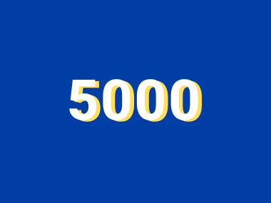 Aujourd'hui, 5 000 postes proposés sur notre moteur de recherche !